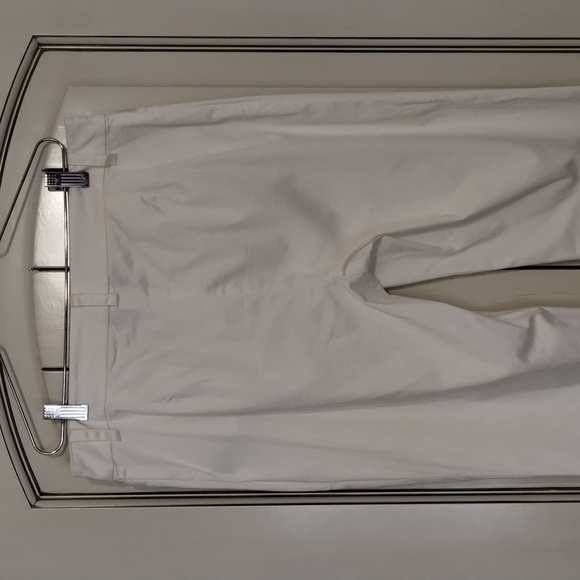 Lauren Ralph Lauren Hi Waist Size 10 White Trouser Pant - Picture 5 of 12